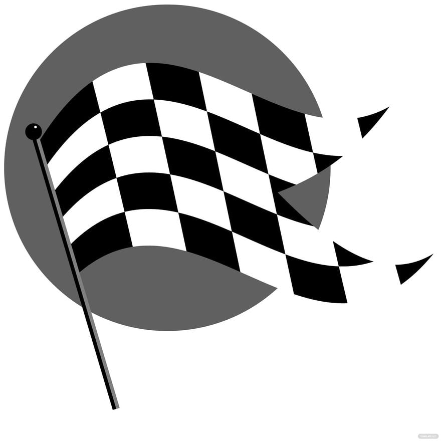 Free Checkered Flag Pattern Vector