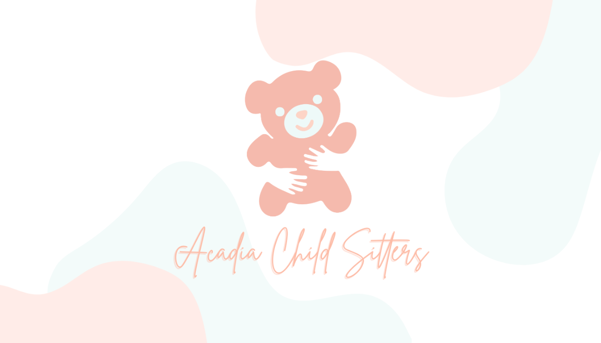 Teddy Bear Babysitting Business Card Template - Edit Online & Download