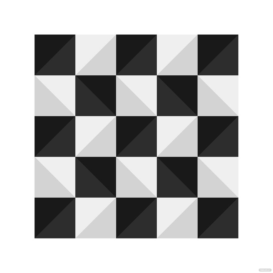 Free Geometric Checkered Flag Vector