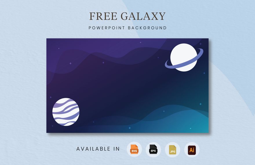 Galaxy Powerpoint Background