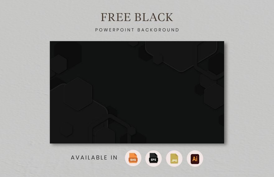 Black Powerpoint Background
