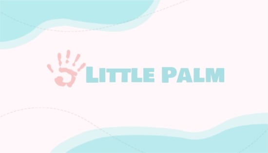 Babysitter Childcare Business Card Template