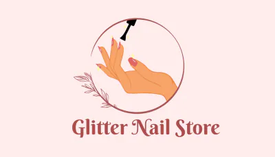 Free Simple Nail Art Nail Business Card Template to Edit Online