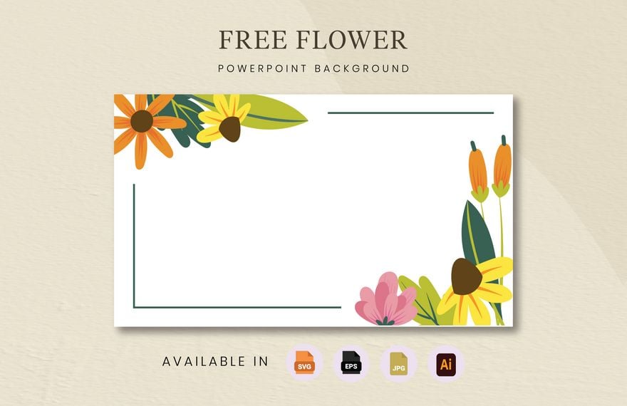 Flower Powerpoint Background