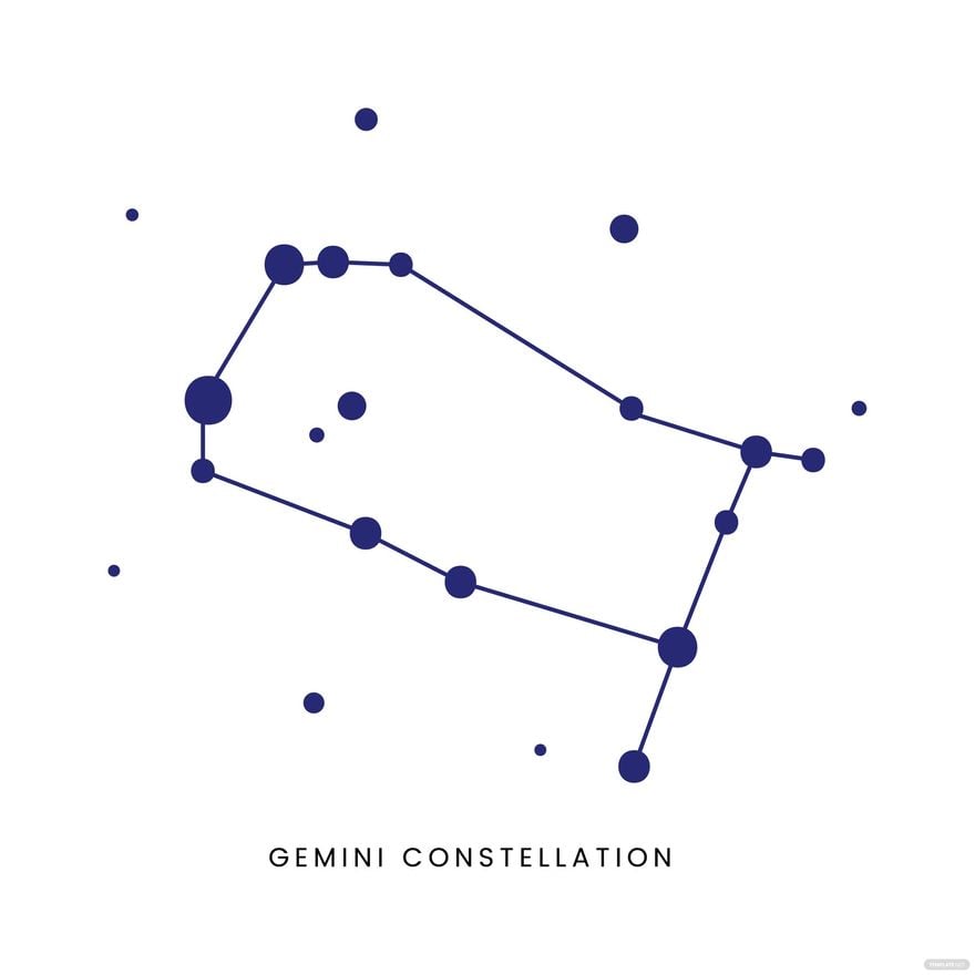 Free Gemini Constellation Vector