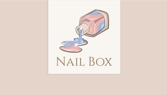 Manicure Salon Bar Business Card Template