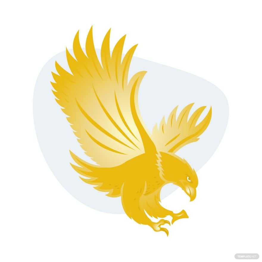 Golden Eagle Vector in Illustrator, EPS, SVG, JPG, PNG