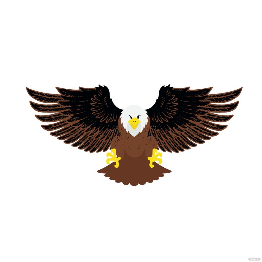 Free Winged Eagle Vector in Illustrator, EPS, SVG, JPG, PNG