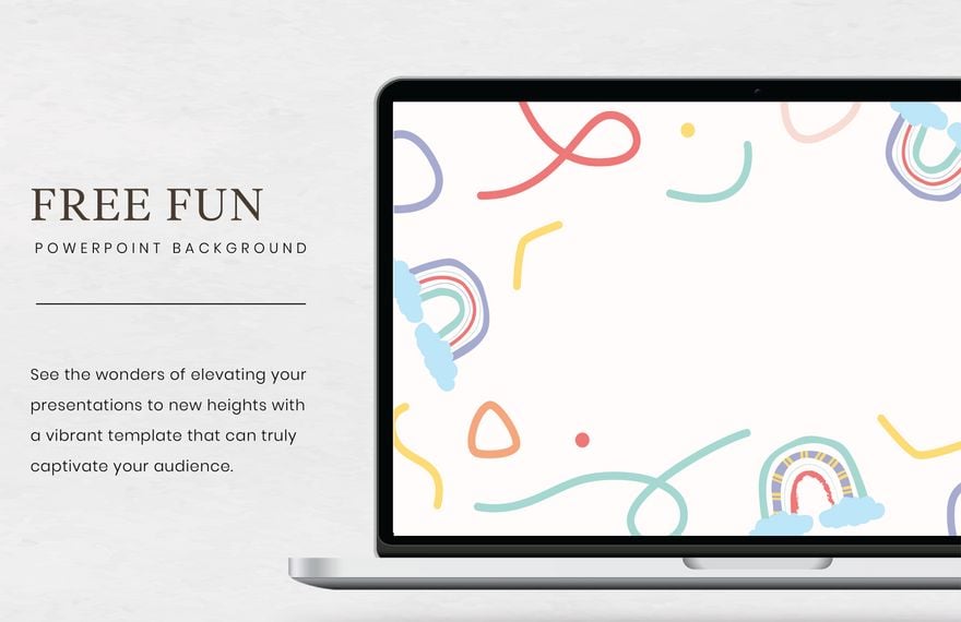 Free Fun powerpoint background in Illustrator, EPS, SVG, JPG
