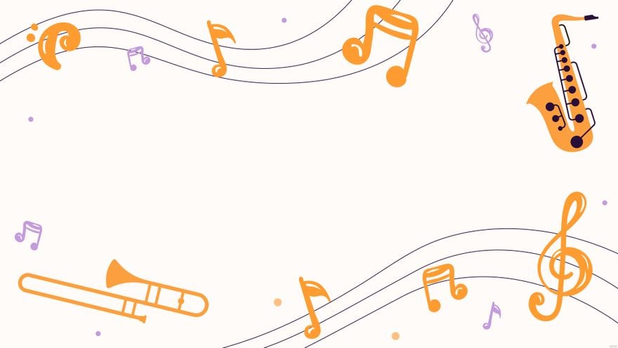 Free Music Powerpoint Background - EPS, Illustrator, JPG, SVG 