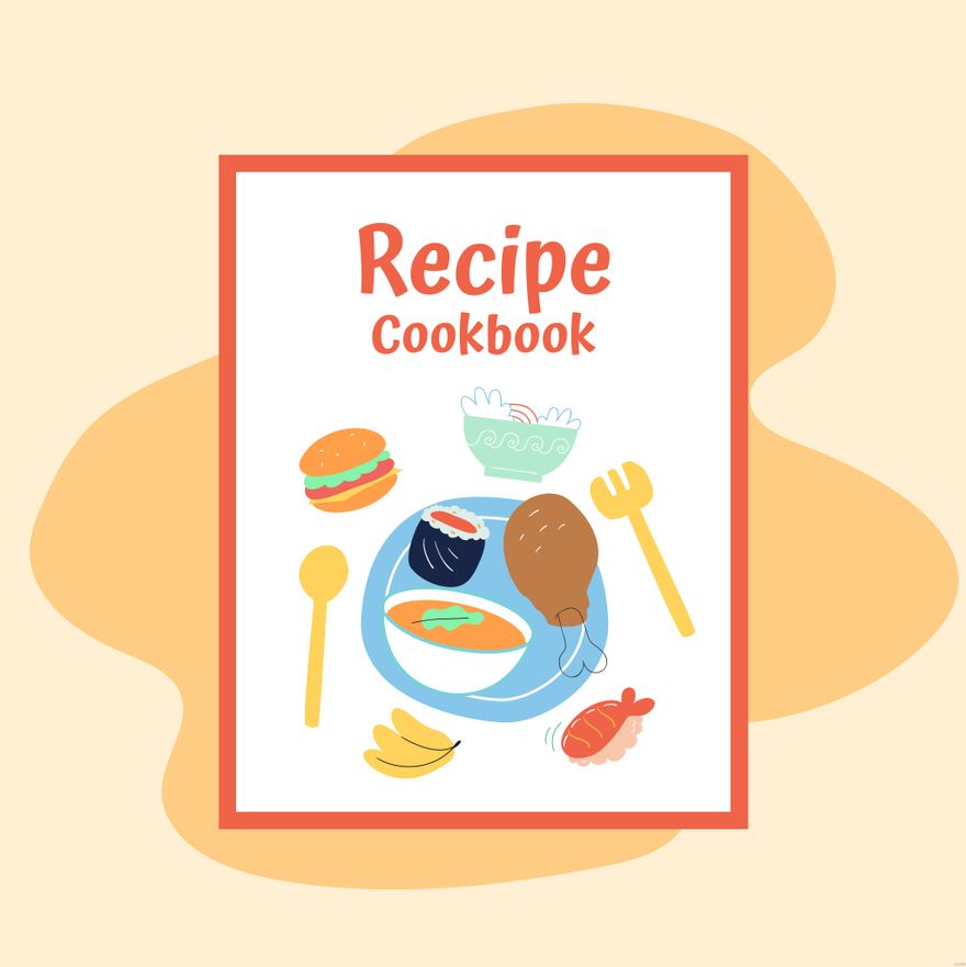 Free Doodle Cookbook Illustration