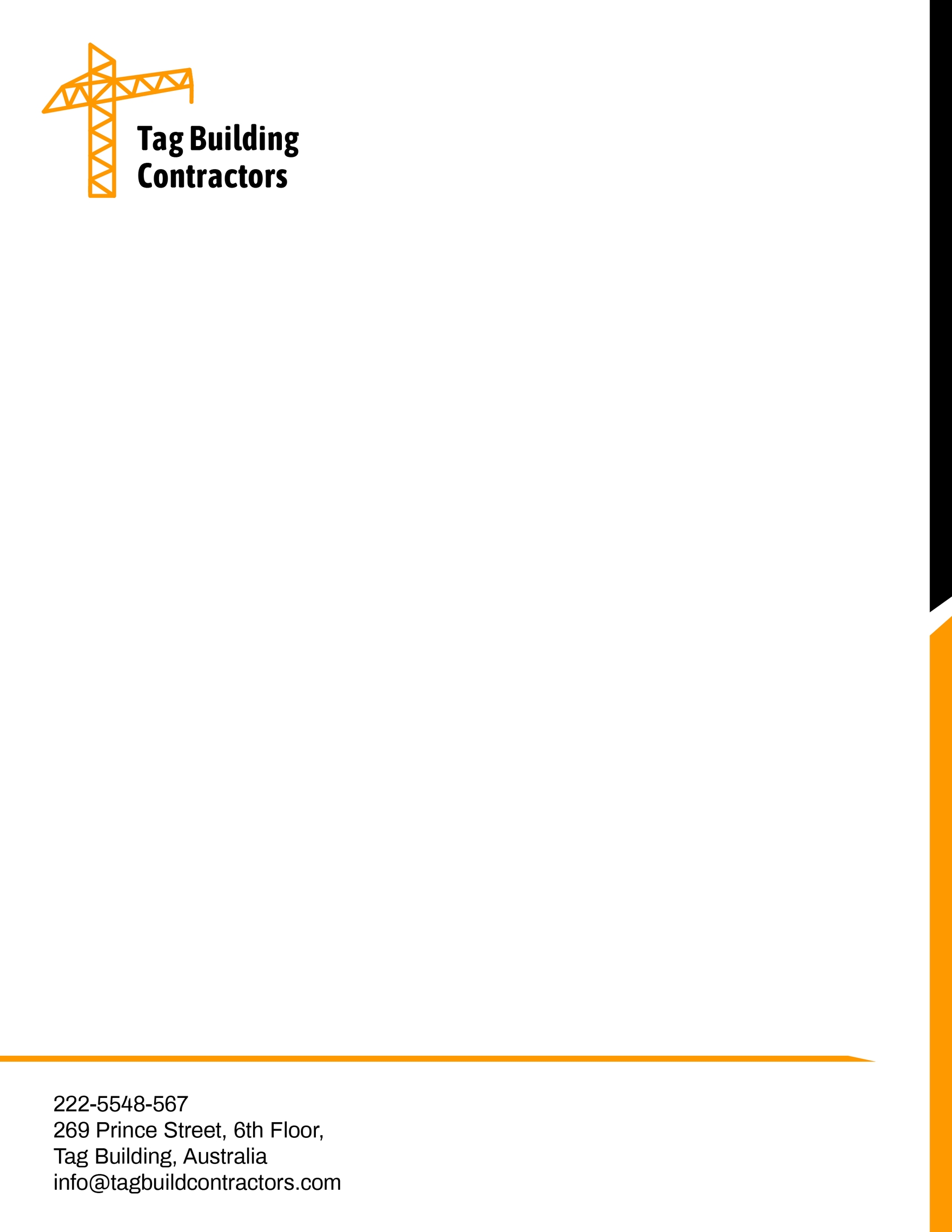 Electrical Contractor Letterhead Template In Word Google Docs Download