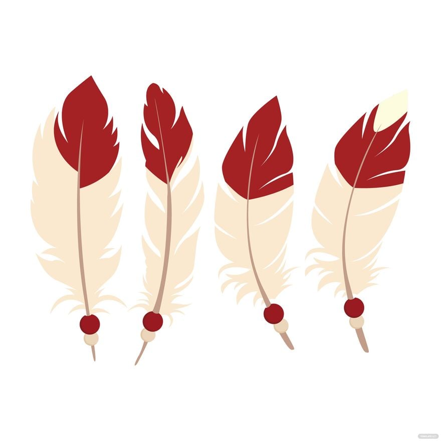 Eagle Feather Vector in Illustrator, EPS, SVG, JPG, PNG