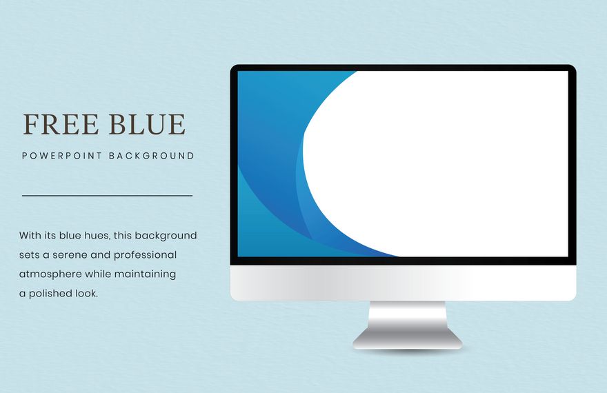 Free Blue Powerpoint Background - Download in Illustrator, EPS, SVG ...