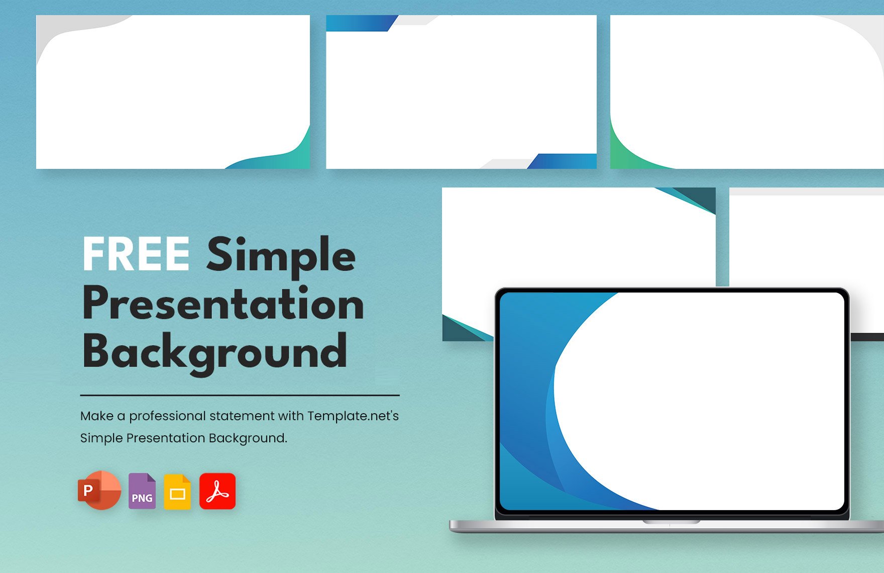 Simple Background Template