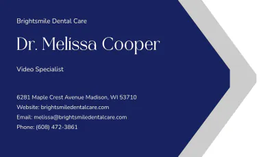 Free Family Dental Business Card Template to Edit Online