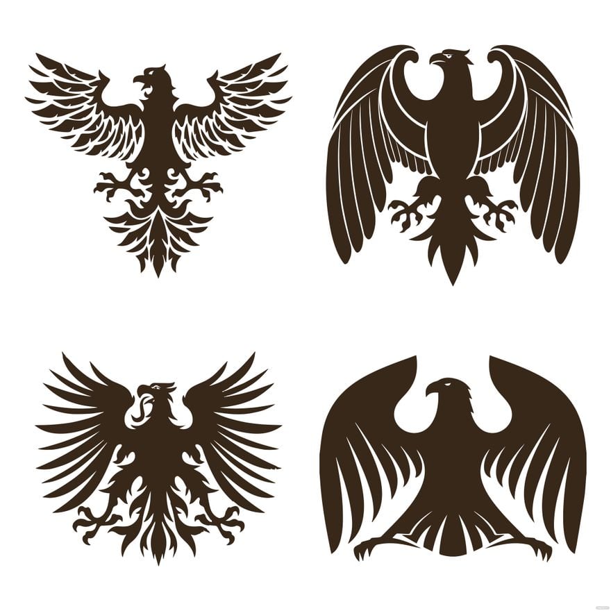 Free Heraldic Eagle Vector