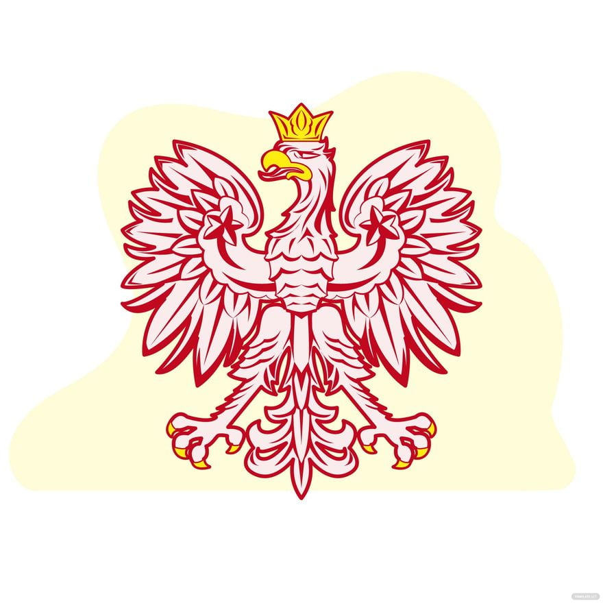 Polish Eagle Vector in Illustrator, EPS, SVG, JPG, PNG