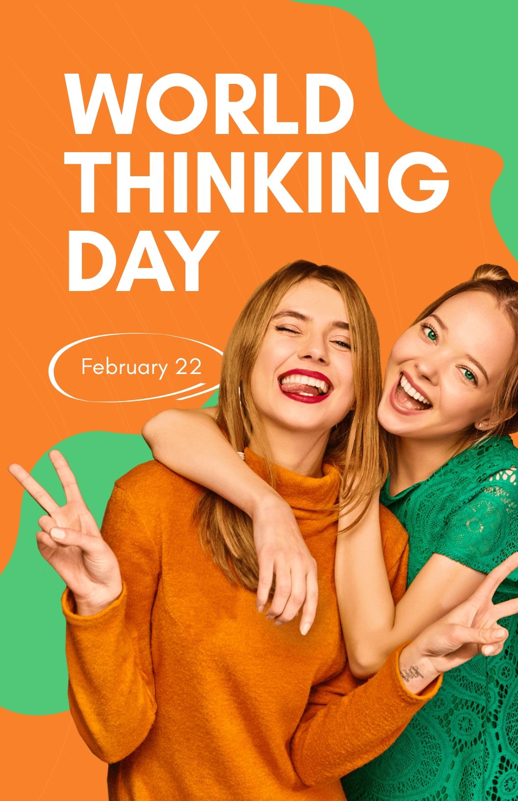 World Thinking Day Poster Template