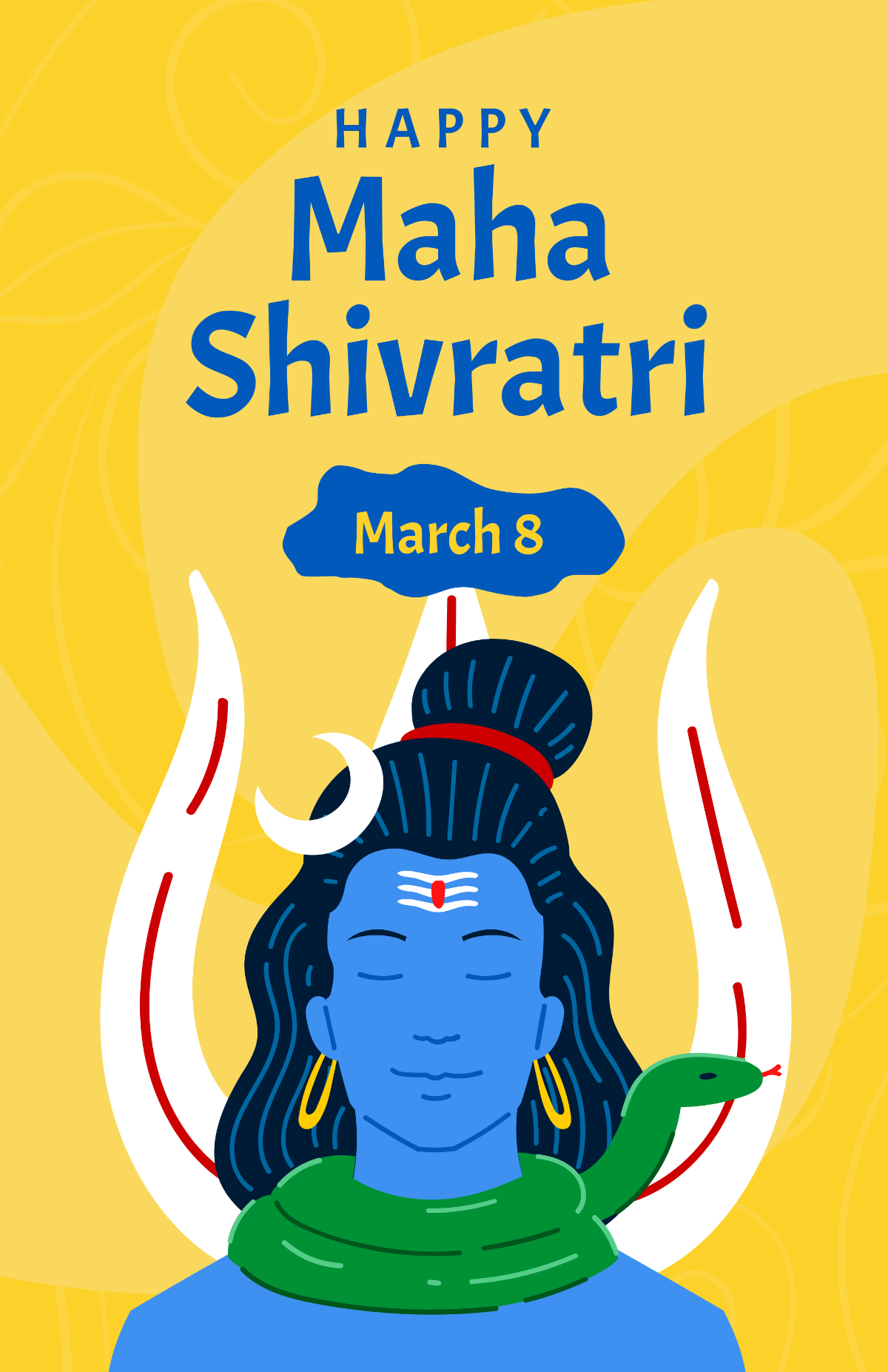 Happy Mahashivratri Poster