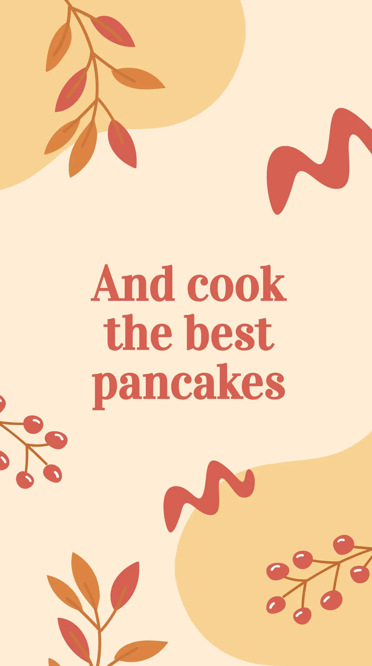 Free National Pancake Day Instagram Story Template to Edit Online