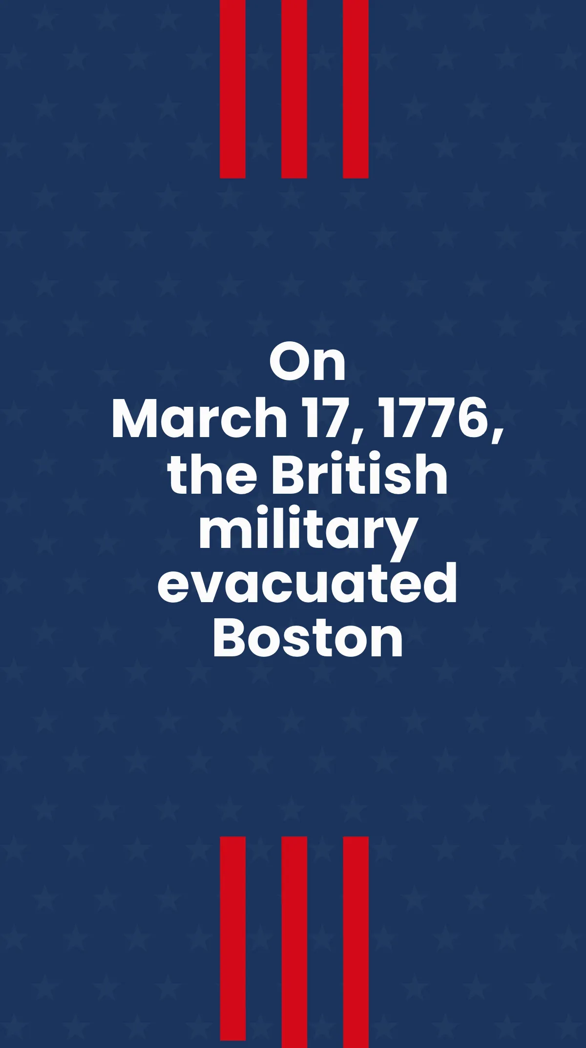 Free Evacuation Day Instagram Story Template to Edit Online