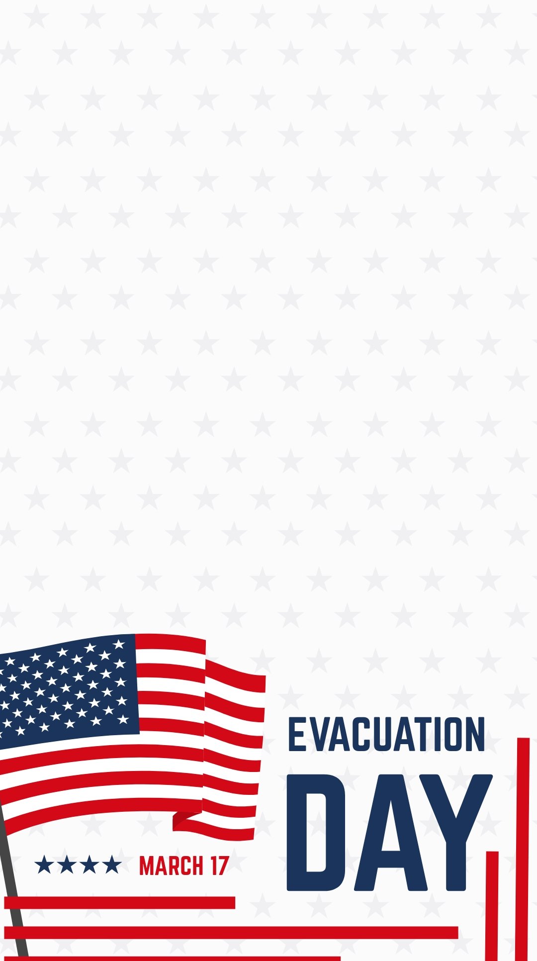 Evacuation Day Snapchat Geofilter Template