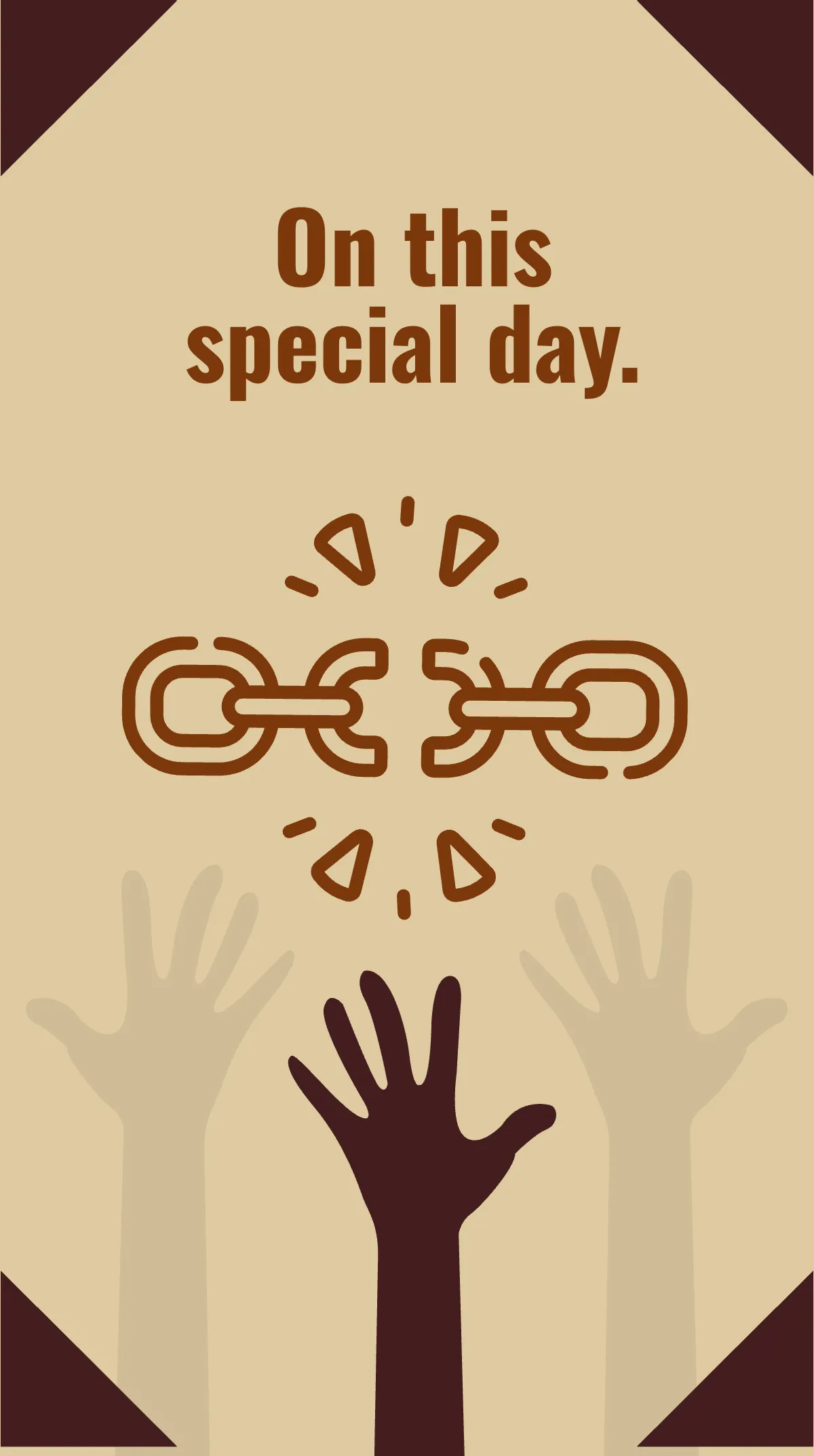 Free World Day Of Social Justice Instagram Story Template to Edit Online