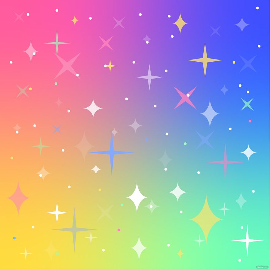 Colorful Sparkle Vector in Illustrator, EPS, SVG, JPG, PNG