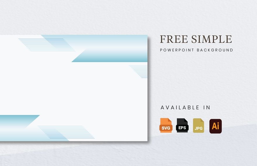 Simple Powerpoint Background