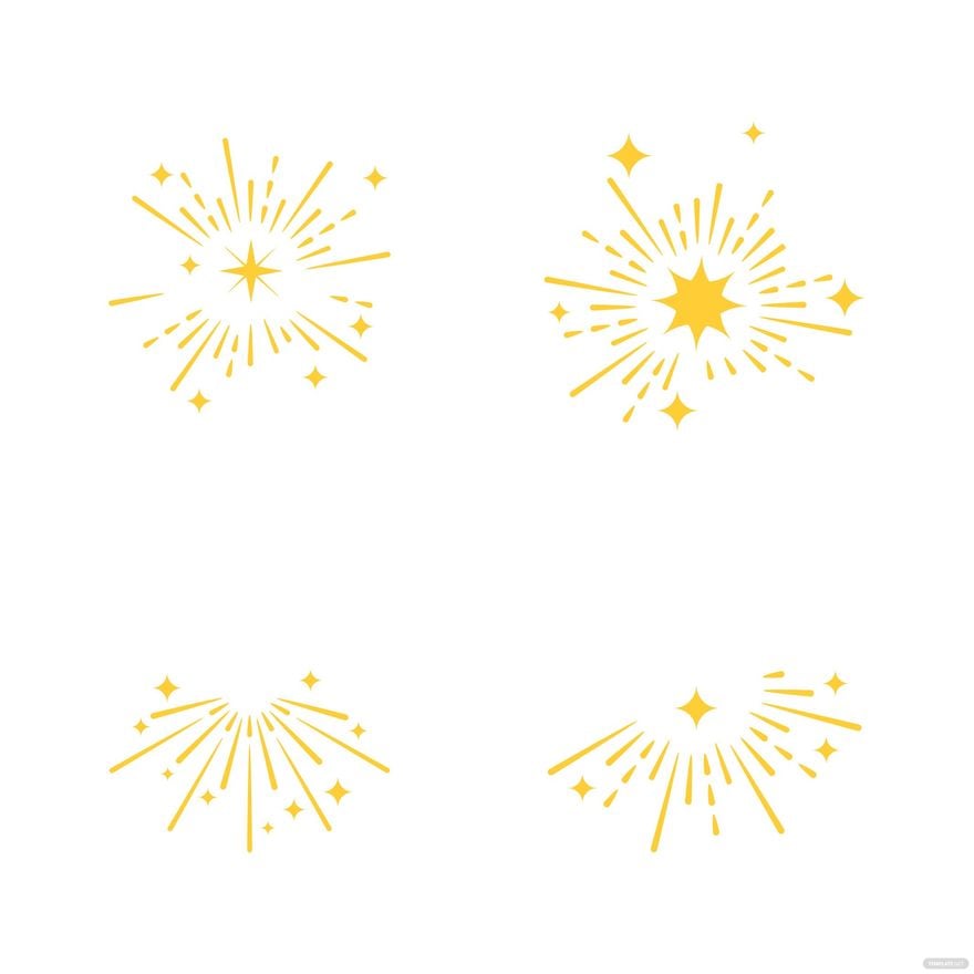 Cracker Sparkle Vector in Illustrator, EPS, SVG, JPG, PNG