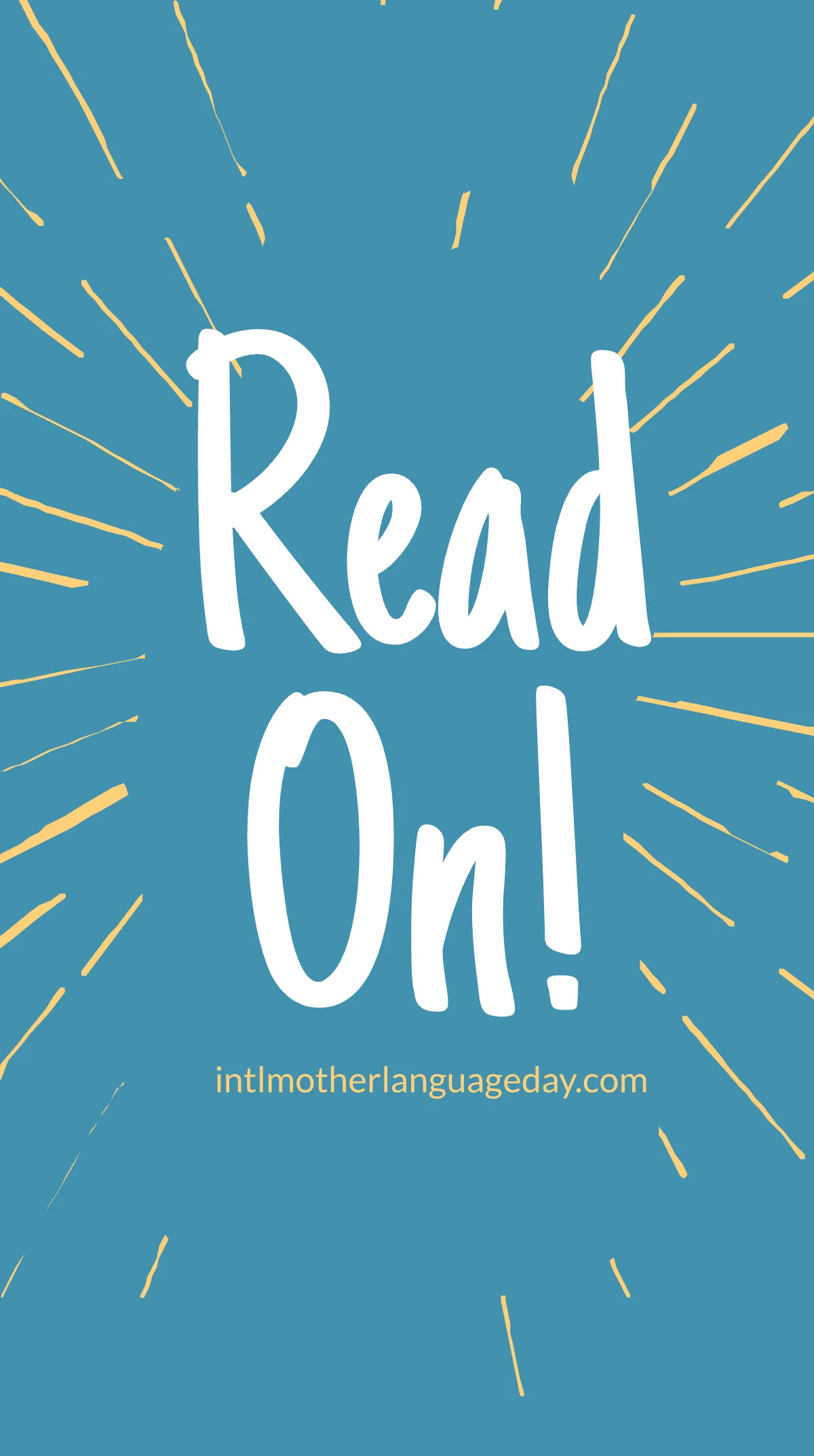 International Mother Language Day Quote Instagram Story Template