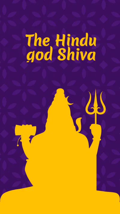 Free Maha Shivratri Event Instagram Story Template to Edit Online