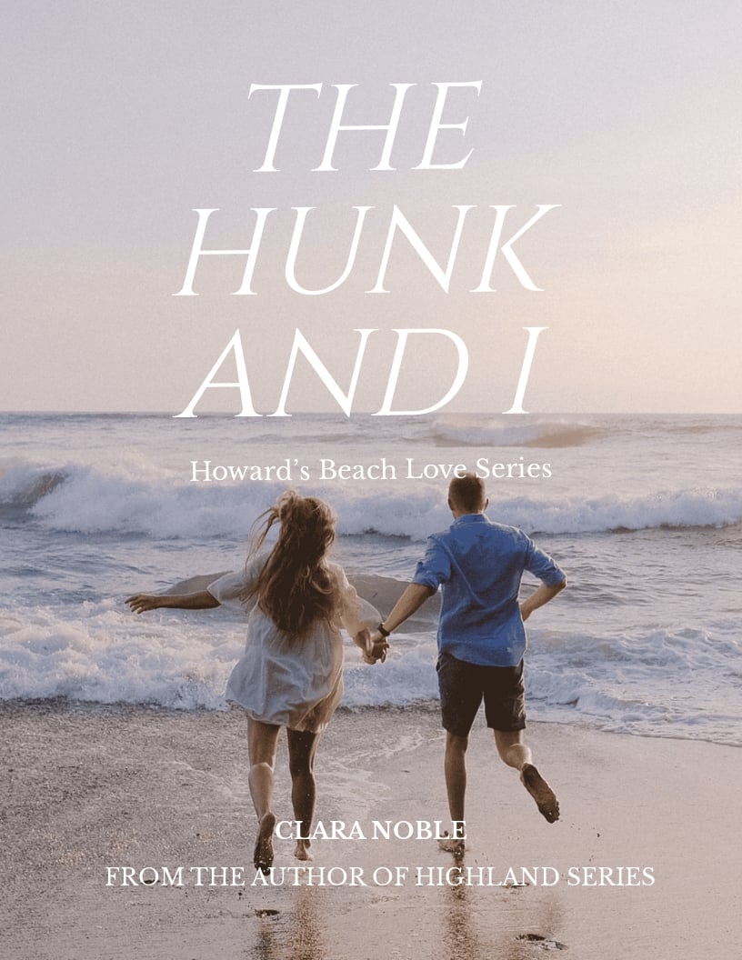 Couple Beach Romance Book Cover Template