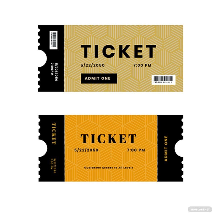Event Ticket Vector