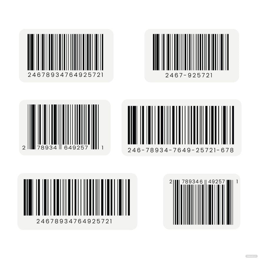 Barcode Ticket Vector