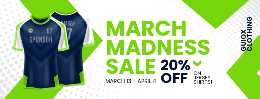 Free March Madness Sale Facebook Cover Template