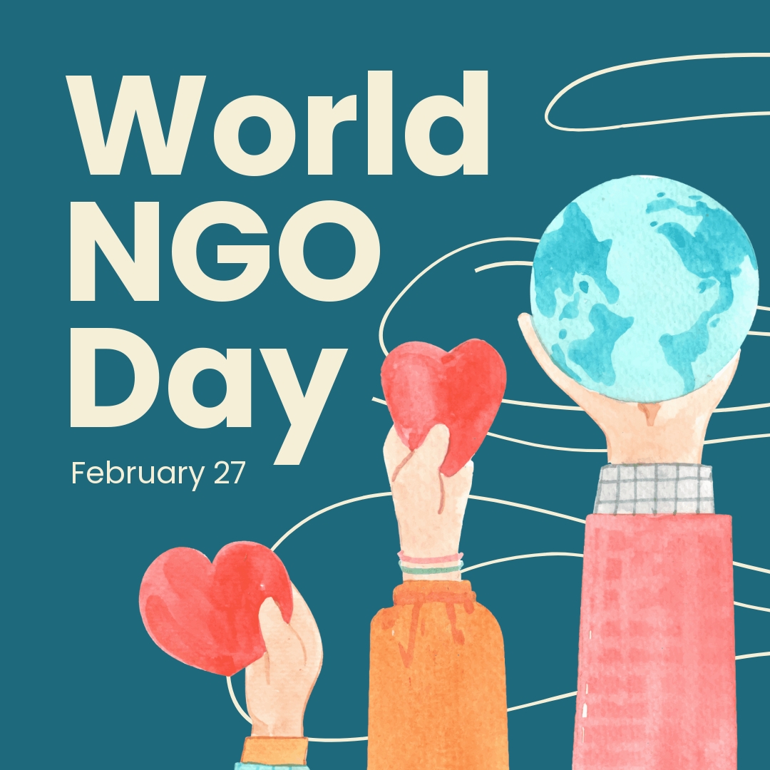 Free World NGO Day Instagram Post Template
