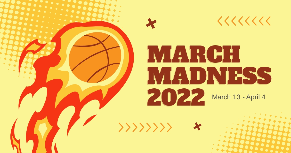 Free March Madness Facebook Post Template