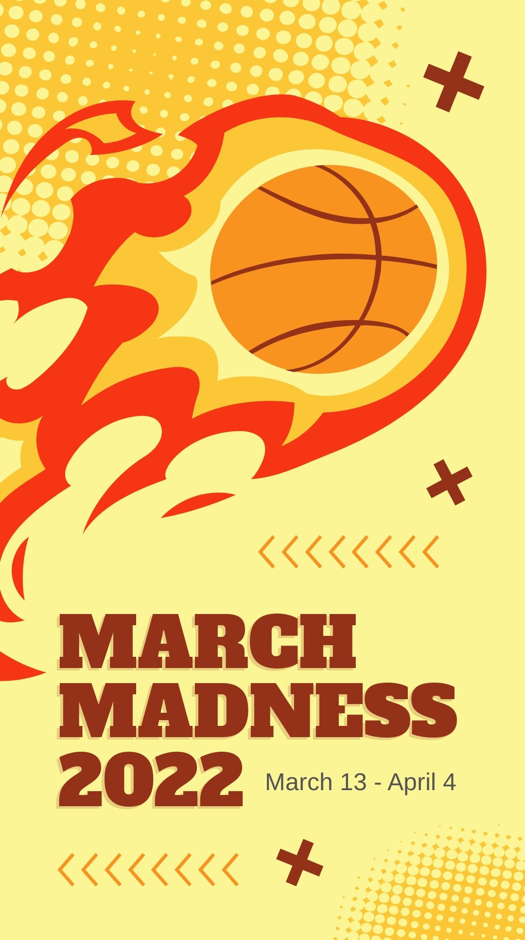 Free March Madness Instagram Story Template