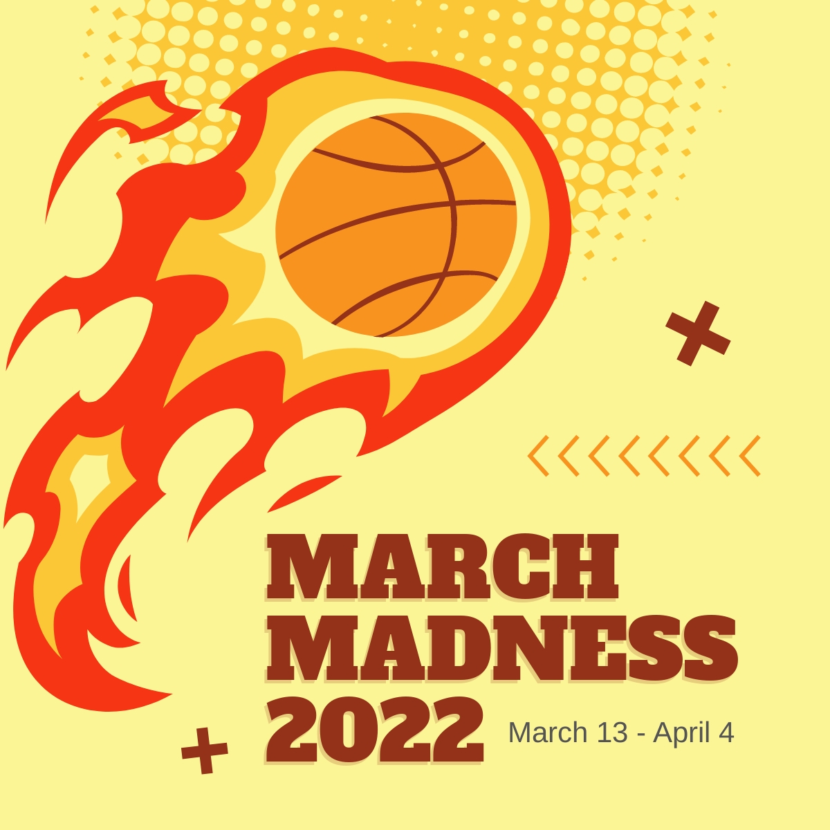 March Madness Linkedin Post Template