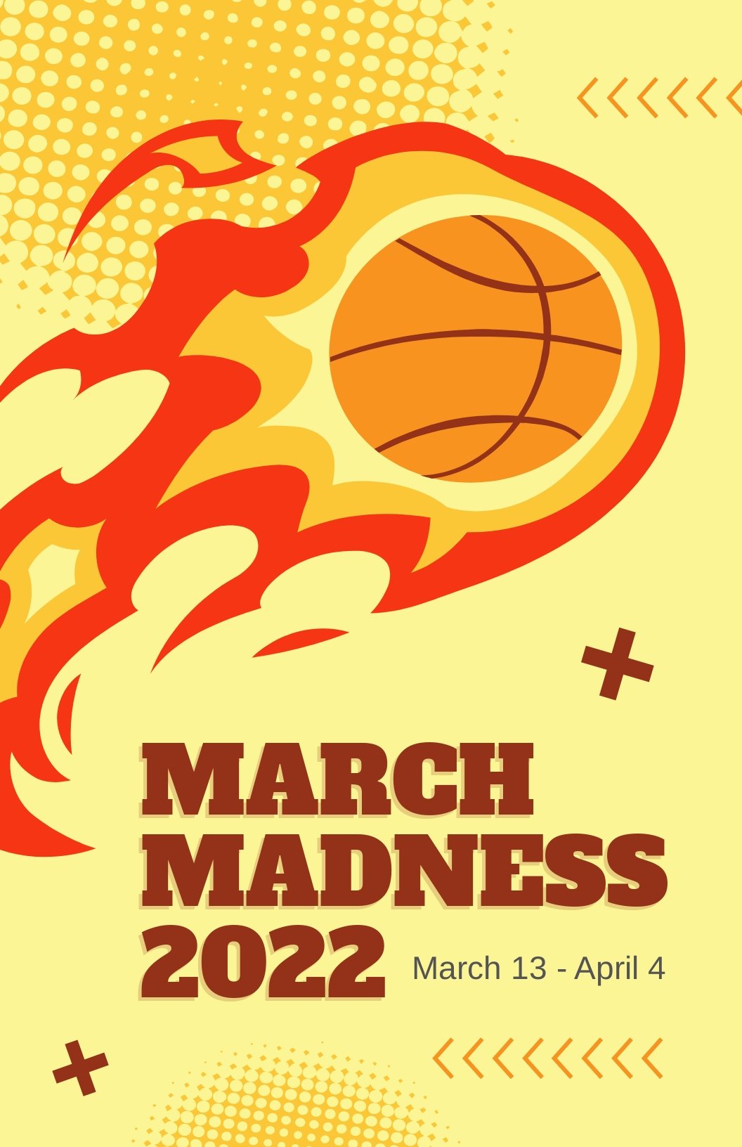 March Madness Poster Template