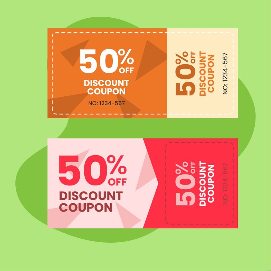 Discount Coupon Illustration