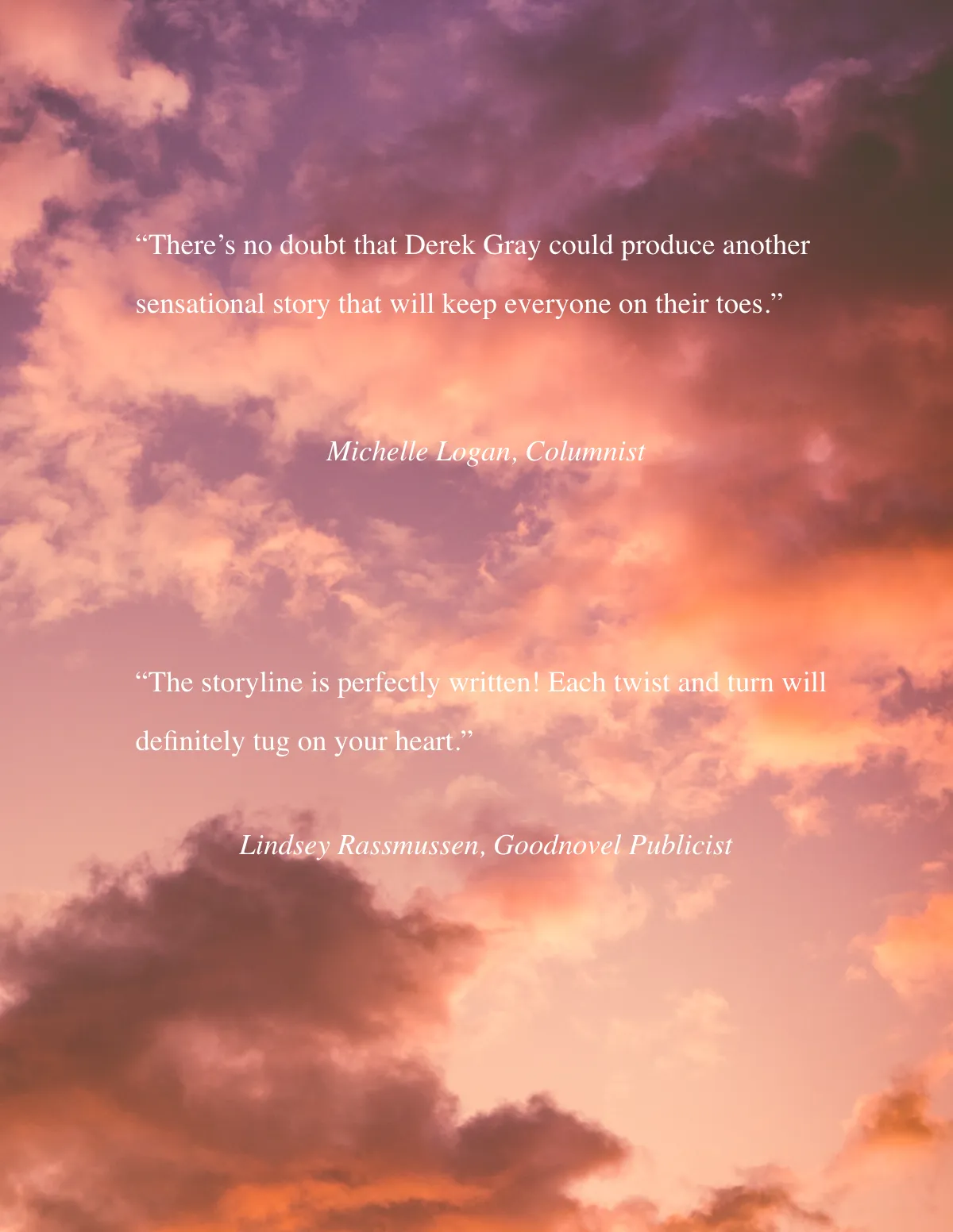 Free Sunset Romance E-book Cover Template to Edit Online