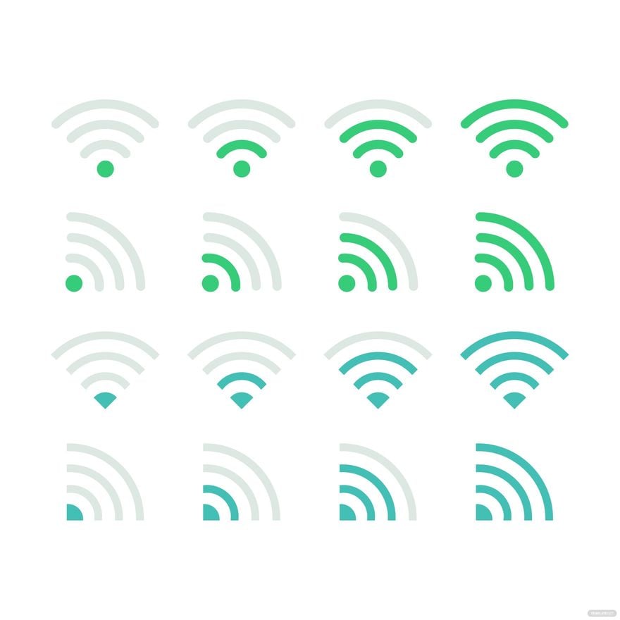 Free WiFi Symbol Vector in Illustrator, EPS, SVG, JPG, PNG
