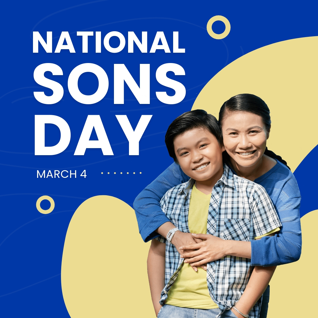 National Sons Day Instagram Post