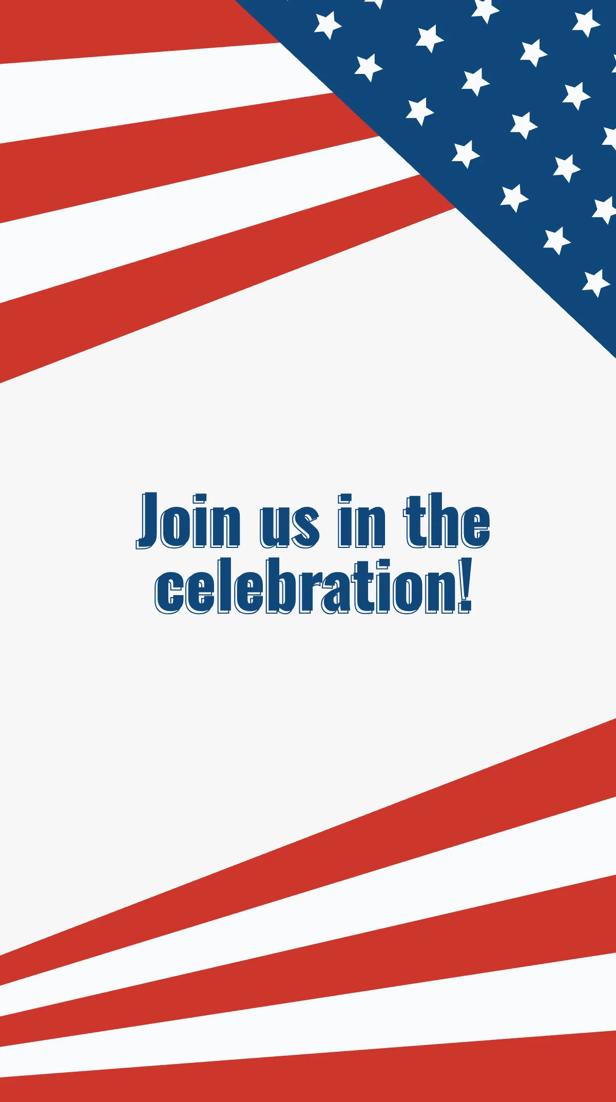 Free National Anthem Day Instagram Story Template to Edit Online