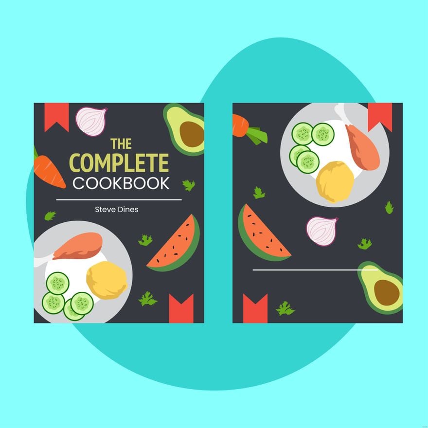 Food Book Illustration