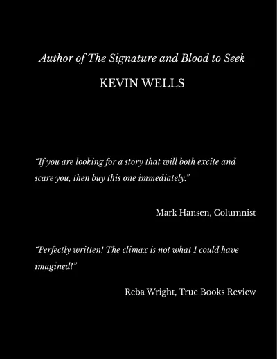 Free Dark Silhouette Thriller Book Cover Template to Edit Online