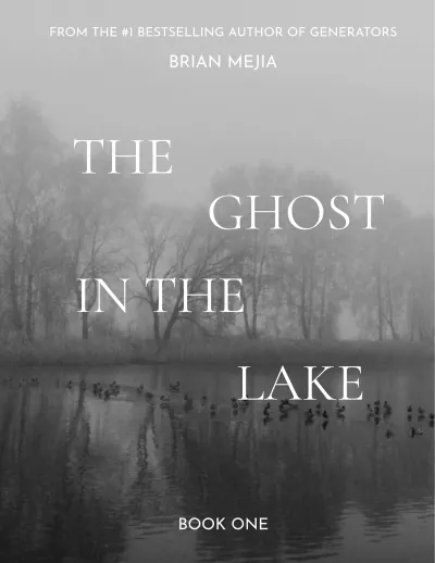 Free Black White Thriller Book Cover Template to Edit Online